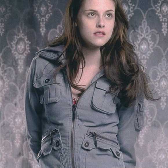 Bella Swan Jack by BB Dakota twilight Movie Jacket sz Small Blue - Picture 7 of 8